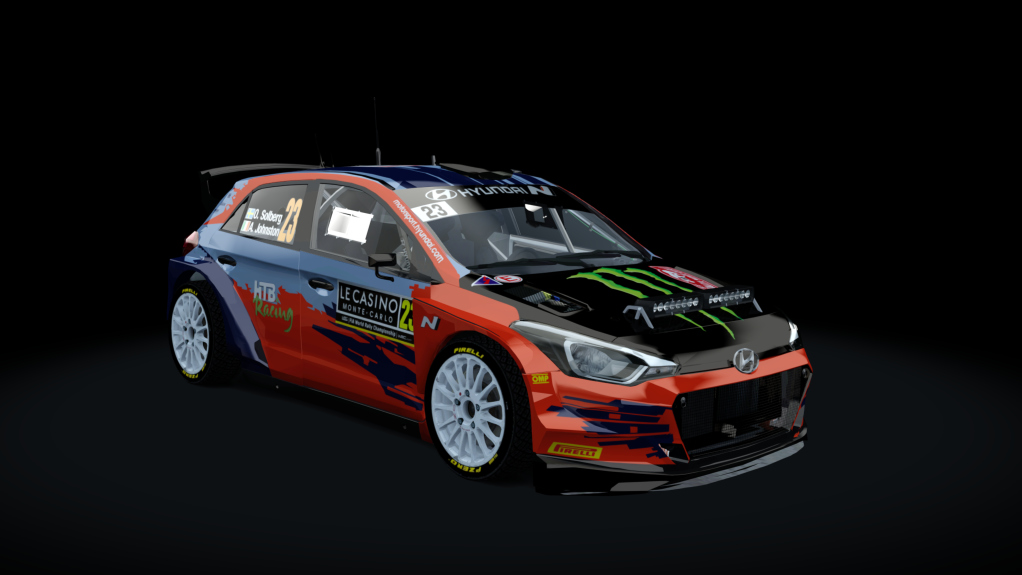 R5 Hyundai i20, skin O. Solberg