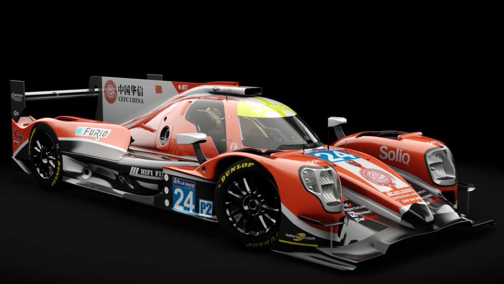 2016 Oreca 07 LMP2, skin 2017 #24 CEFC-Manor Racing LM24