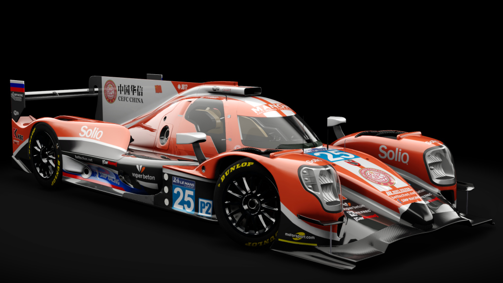 2016 Oreca 07 LMP2, skin 2017 #25 CEFC-Manor Racing LM24