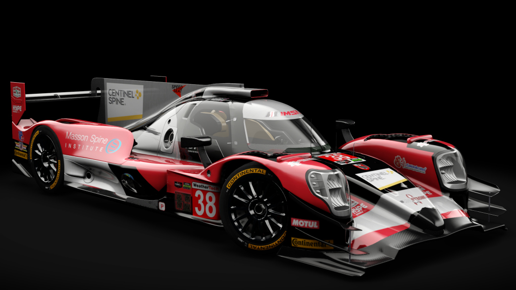 2016 Oreca 07 LMP2, skin 2018 #38 Performance Tech Motorsports IMSA