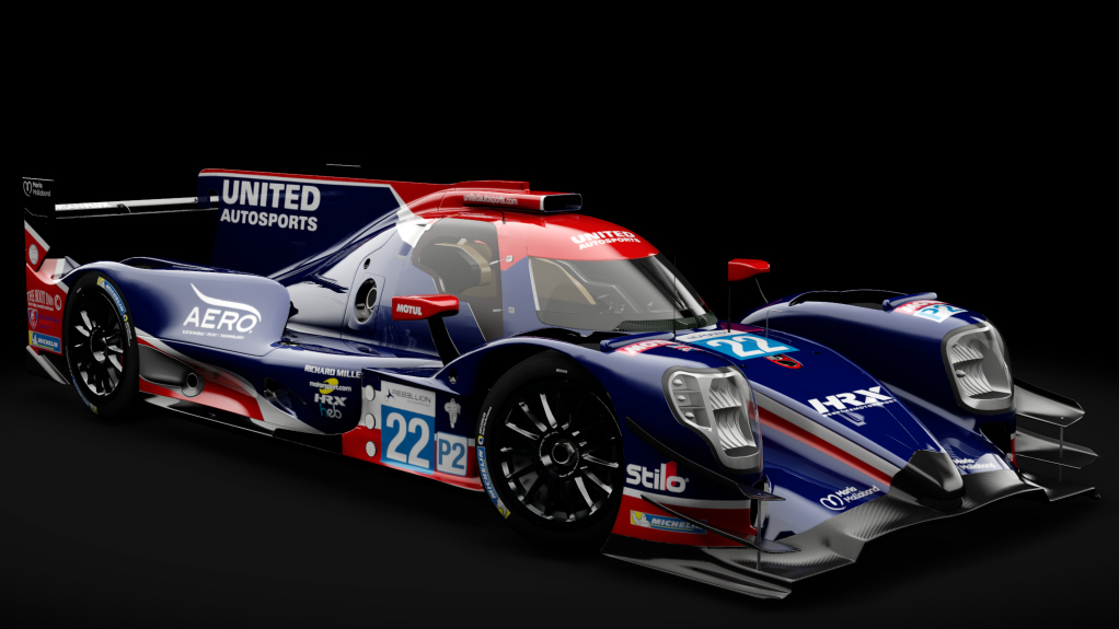 2016 Oreca 07 LMP2, skin 2019 #22 United Autosports ELMS