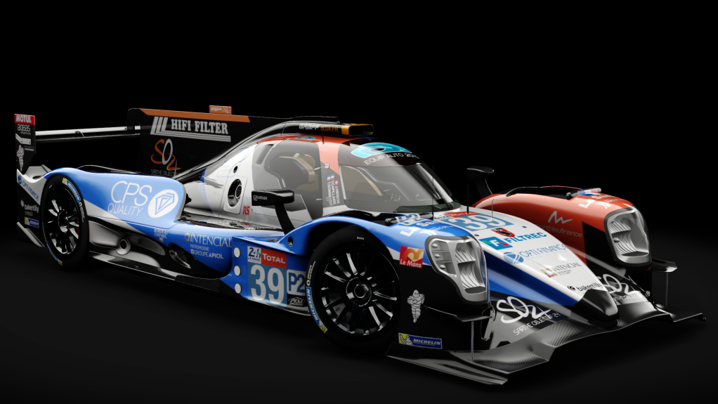 2016 Oreca 07 LMP2, skin 2019 #39 Graff Racing LM24