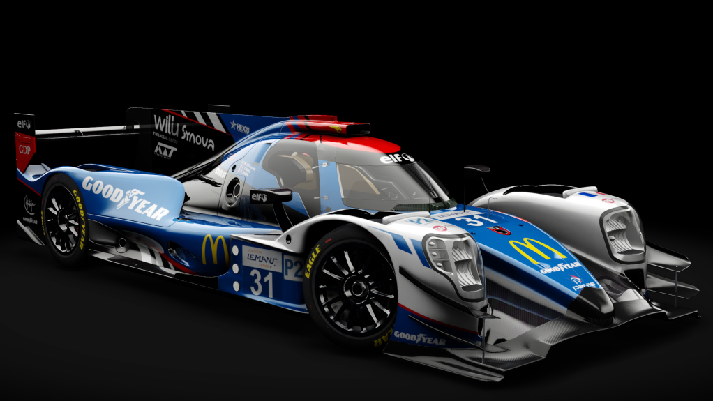 2016 Oreca 07 LMP2, skin 2020 #31 Panis Racing ELMS