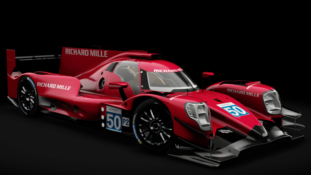 2016 Oreca 07 LMP2, skin 2020 #50 Richard Mille Racing Team ELMS