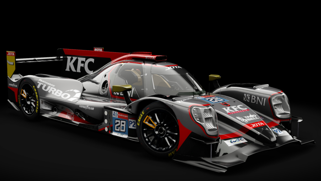 2016 Oreca 07 LMP2, skin 2021 #31 Jota Sport LM24