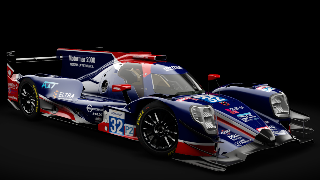 2016 Oreca 07 LMP2, skin 2021 #32 United Autosport ELMS