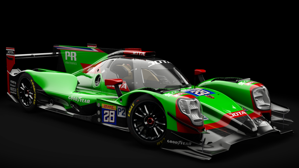 2016 Oreca 07 LMP2, skin 2022 #28 Jota Sport WEC