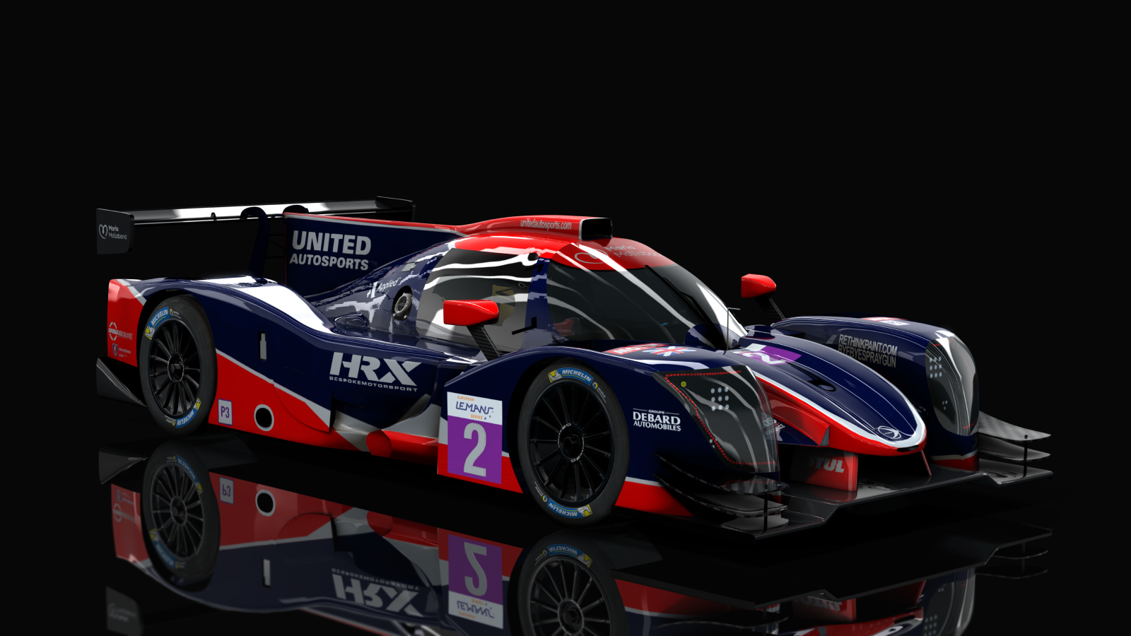 LMP-3 Ligier JSP320 Nissan, skin 2021_ELMS_02_United_Autosports