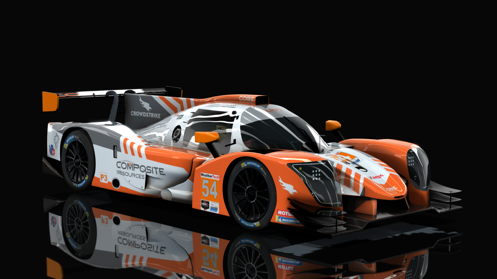 LMP-3 Ligier JSP320 Nissan, skin CORE_Autosport