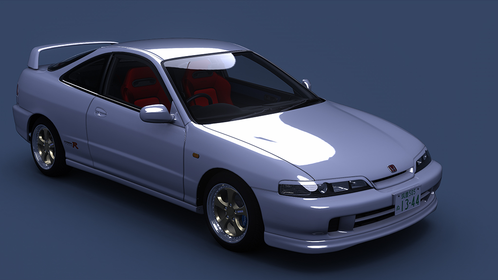 Honda Integra Type R (DC2) Turbo, skin Championship_White