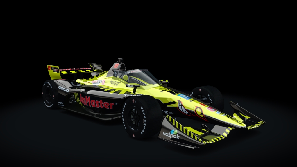 APEX INDYCAR SHORT OVAL, skin REV2018