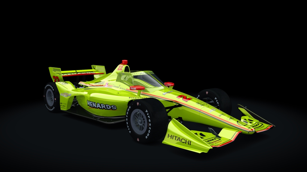 APEX INDYCAR SHORT OVAL, skin REV2022