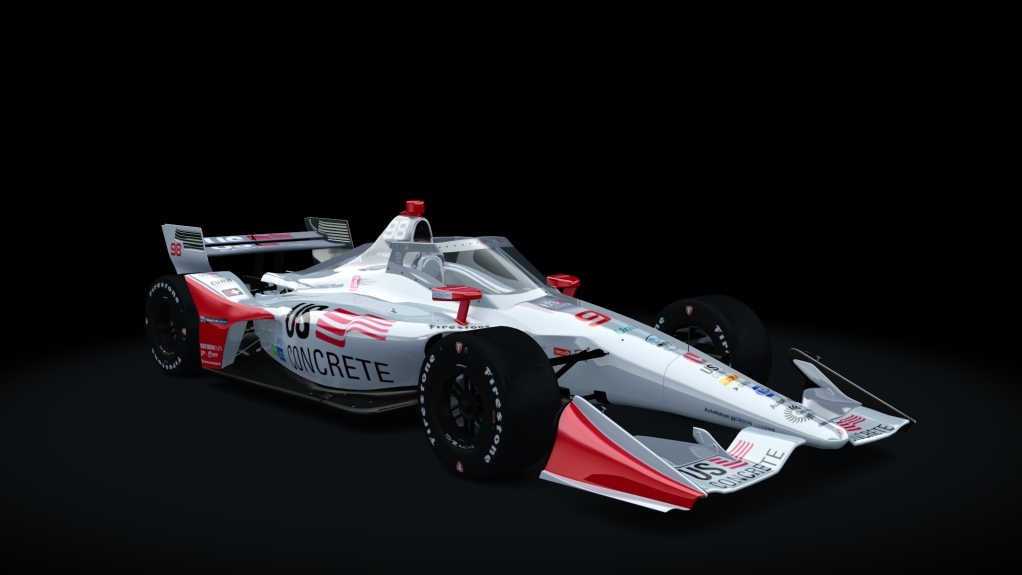 APEX INDYCAR SHORT OVAL, skin REV2098