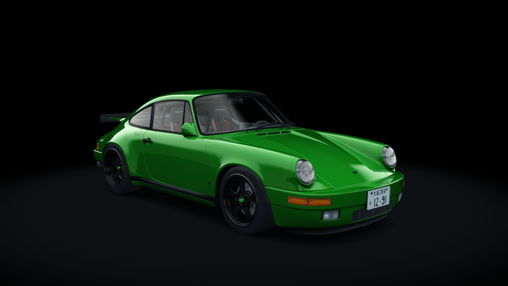 RUF CTR-1 Yellowbird, skin 08_green_blackrims