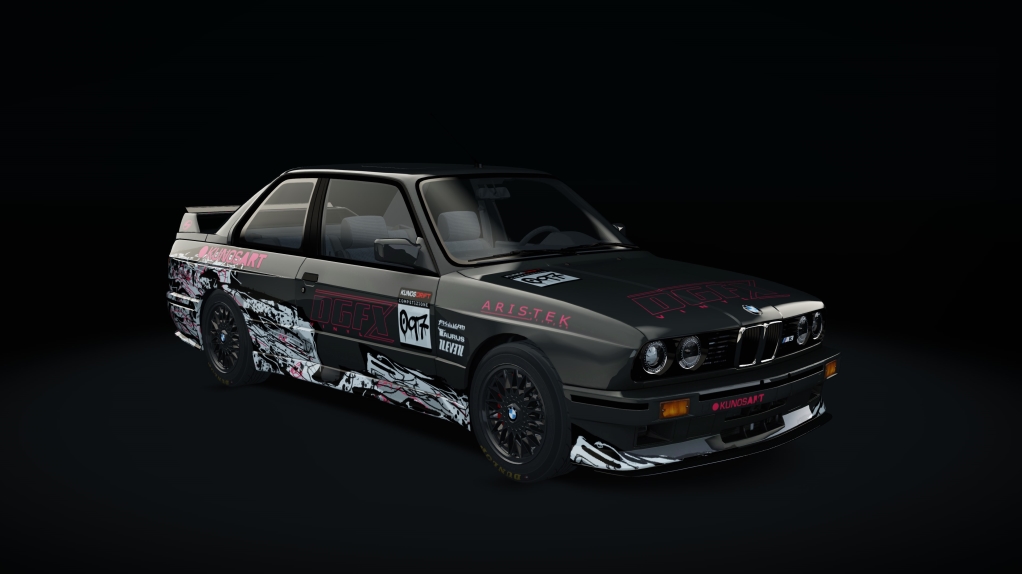 BMW M3 E30 Drift, skin DGFX_Vinyl