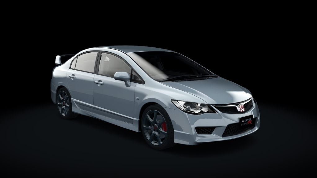 Honda Civic type R (FD2), skin 01_super_platinum_metallic