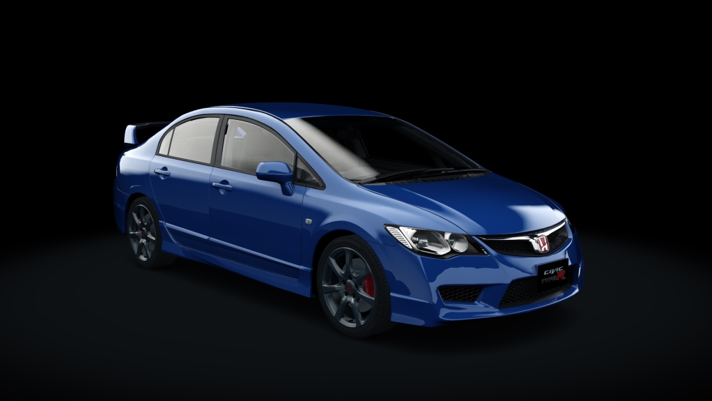 Honda Civic type R (FD2), skin 02_vivid_blue_pearl