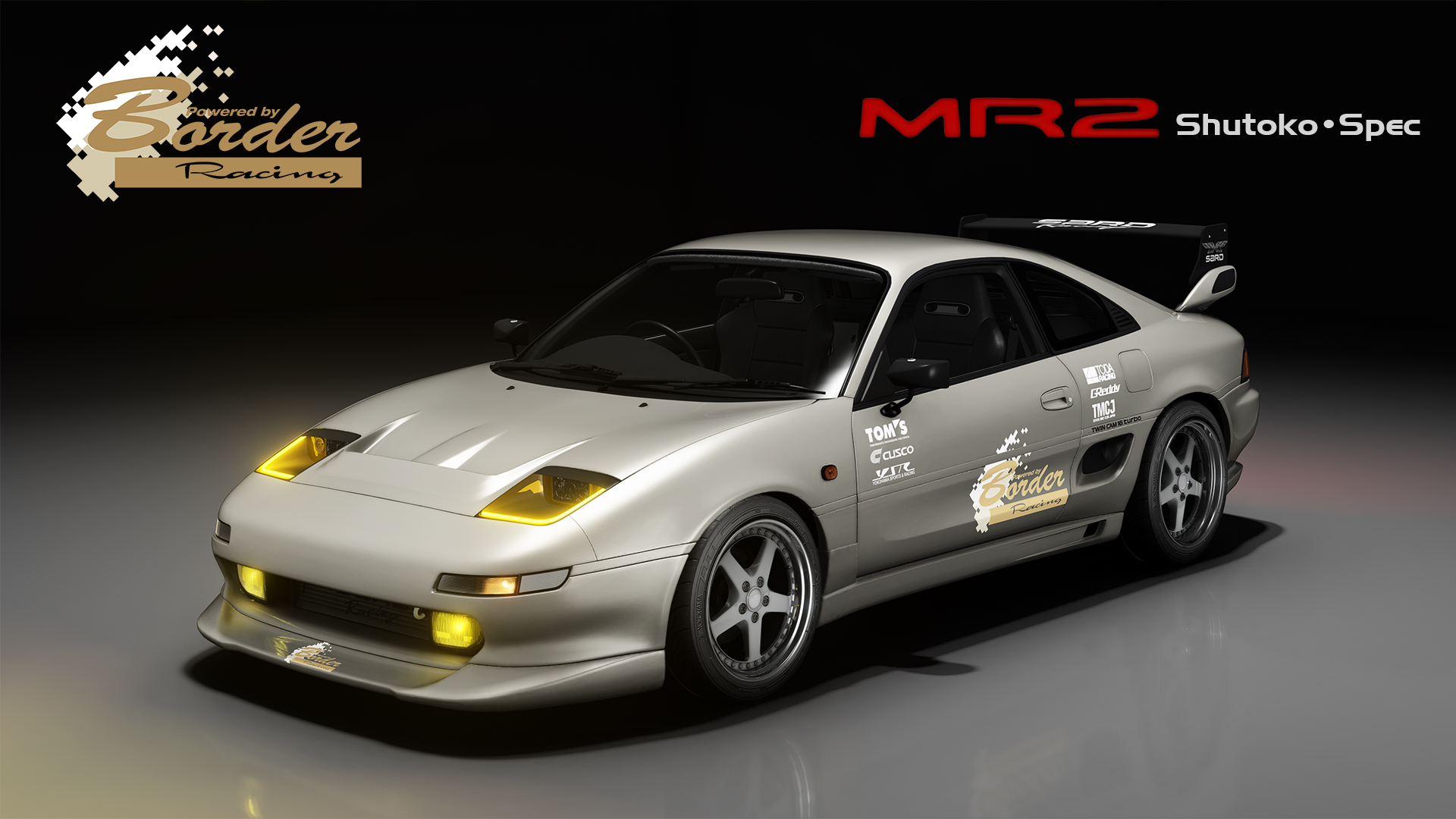 Toyota MR2 Shutoko•Spec, skin 02_border_racing