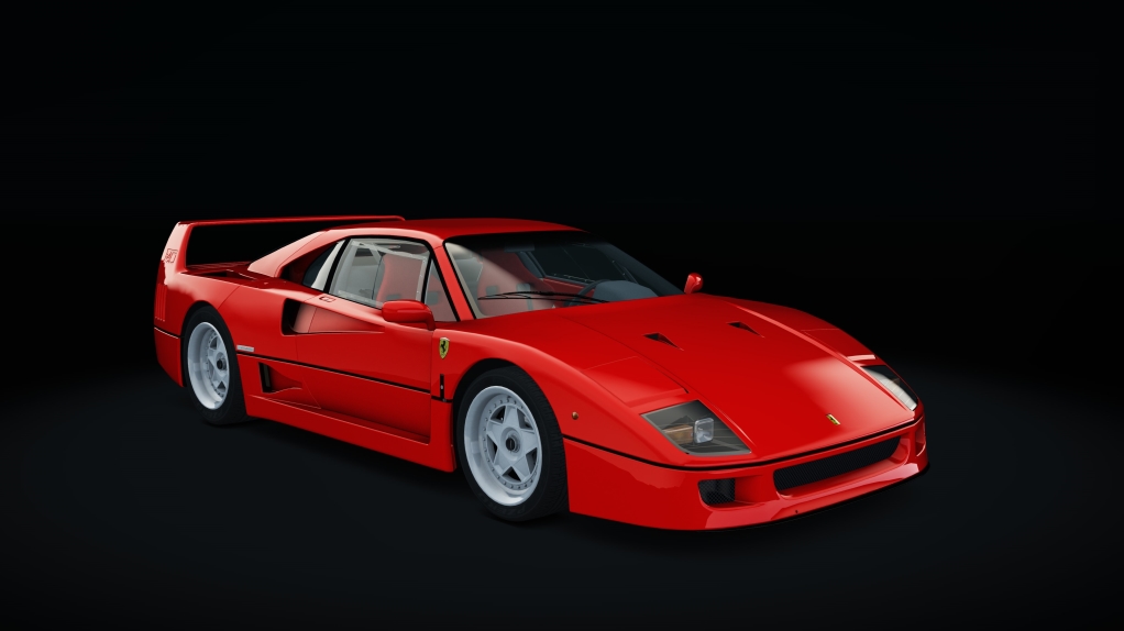 Ferrari F40, skin 01_red