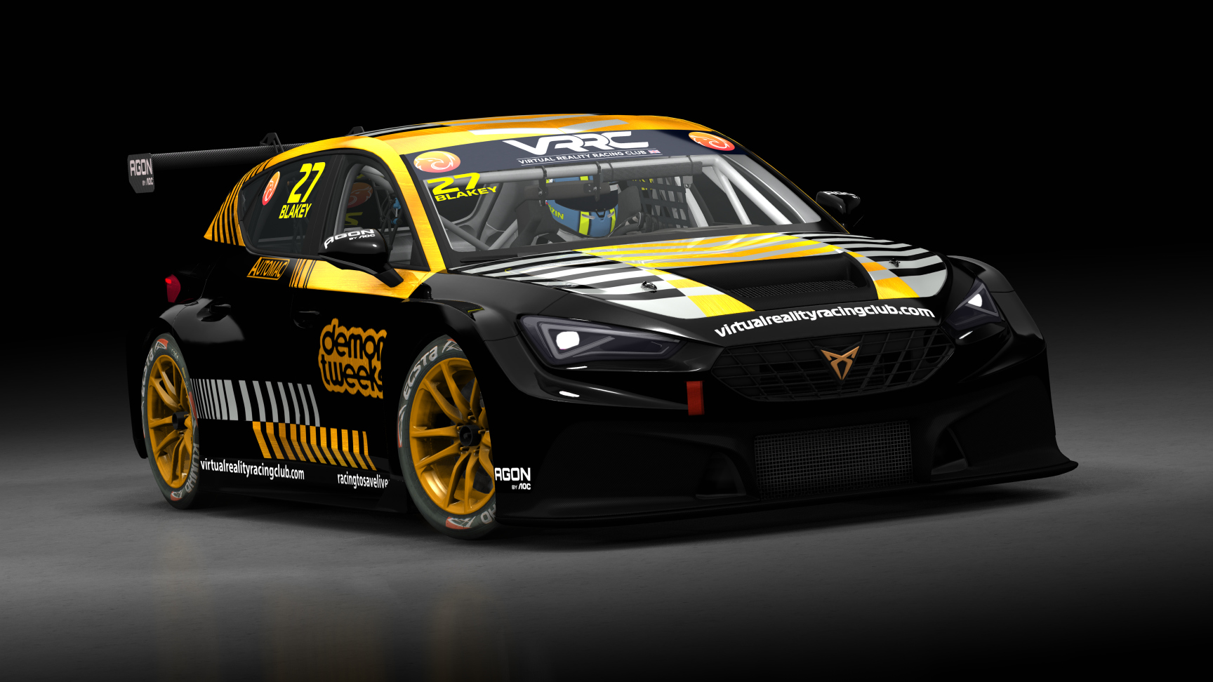 Cupra Leon Competición 2024, skin VRRC Chris Blakey