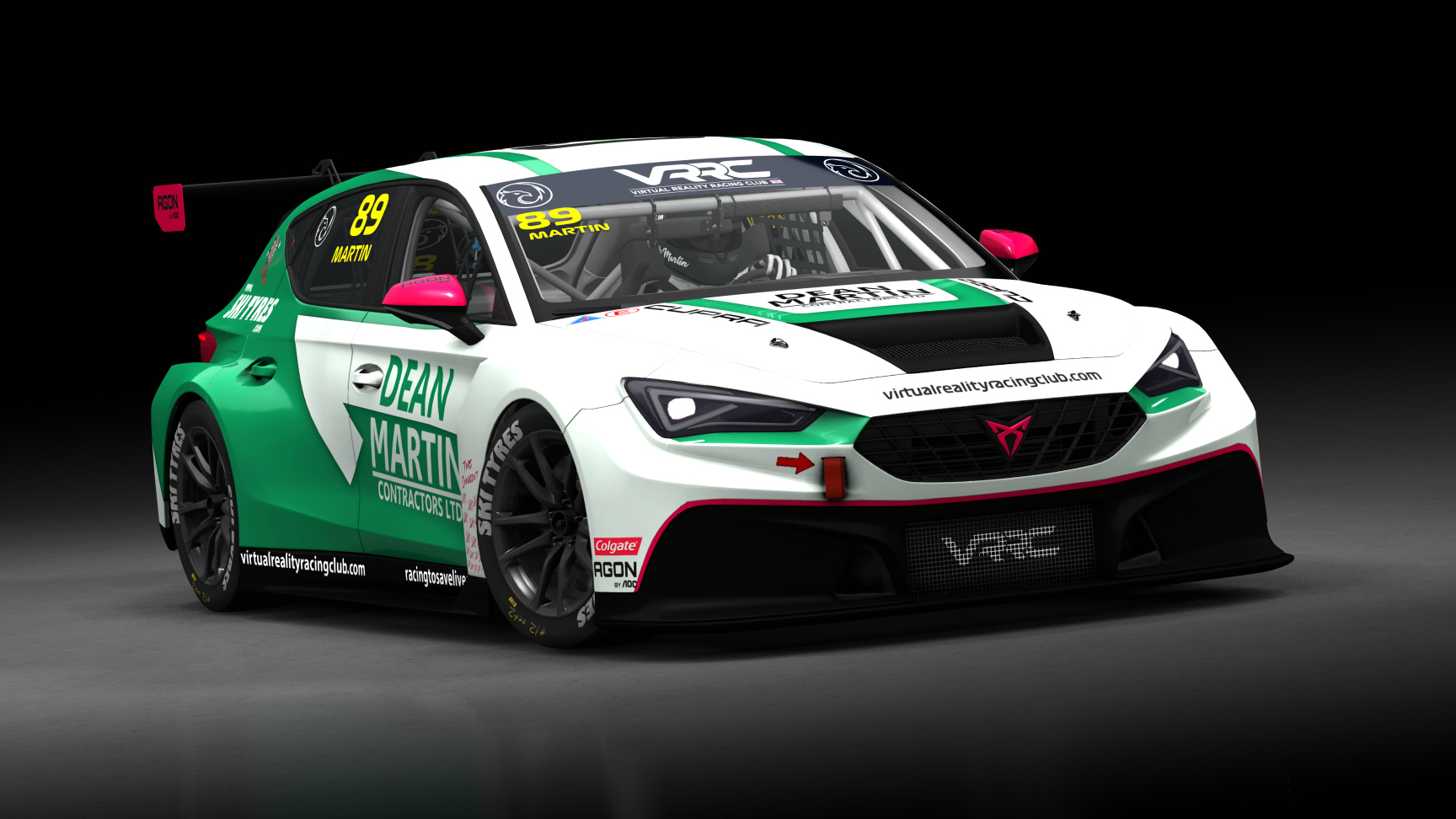 Cupra Leon Competición 2024, skin VRRC Josh Martin