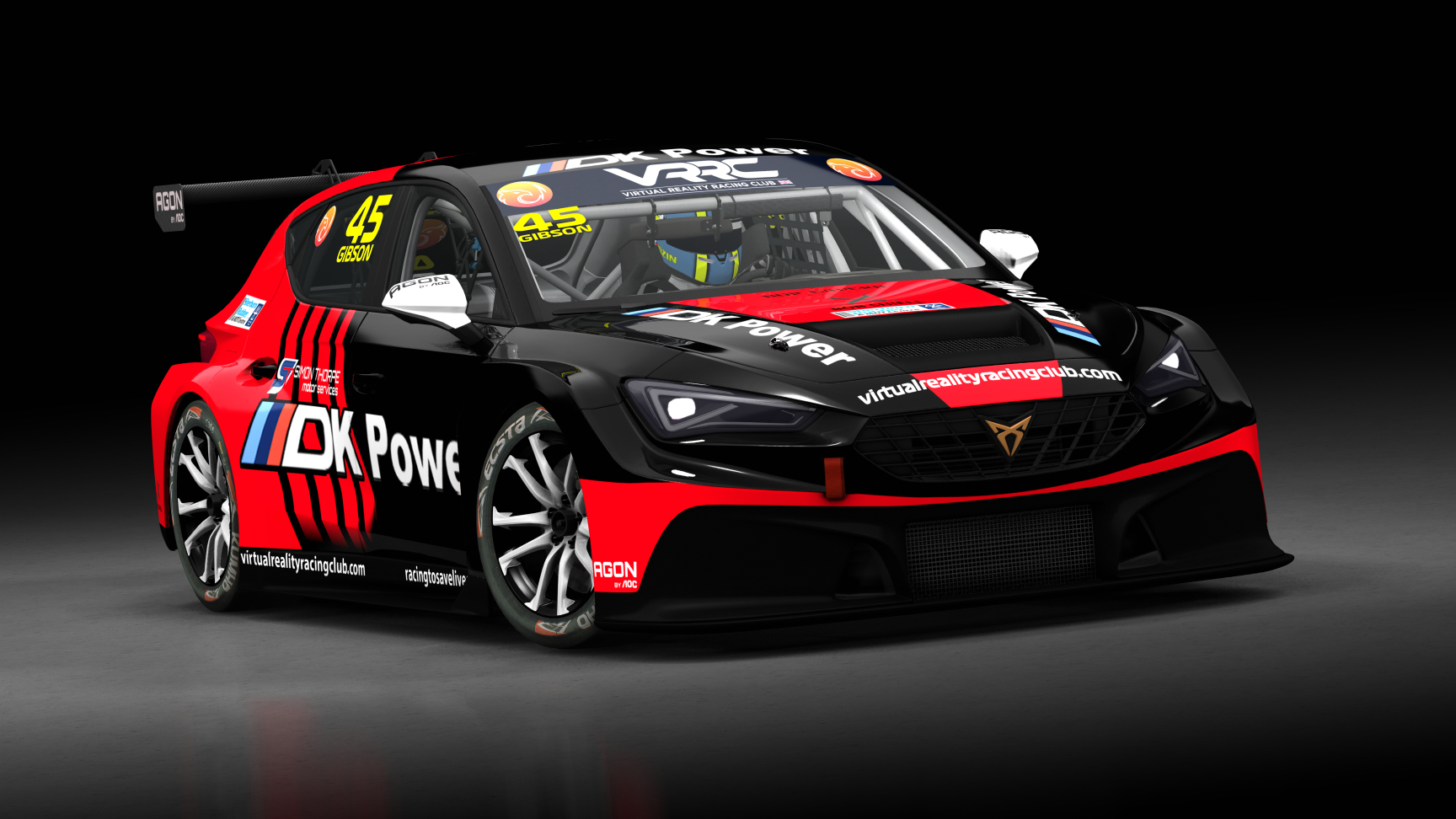 Cupra Leon Competición 2024, skin VRRC Oliver Gibson