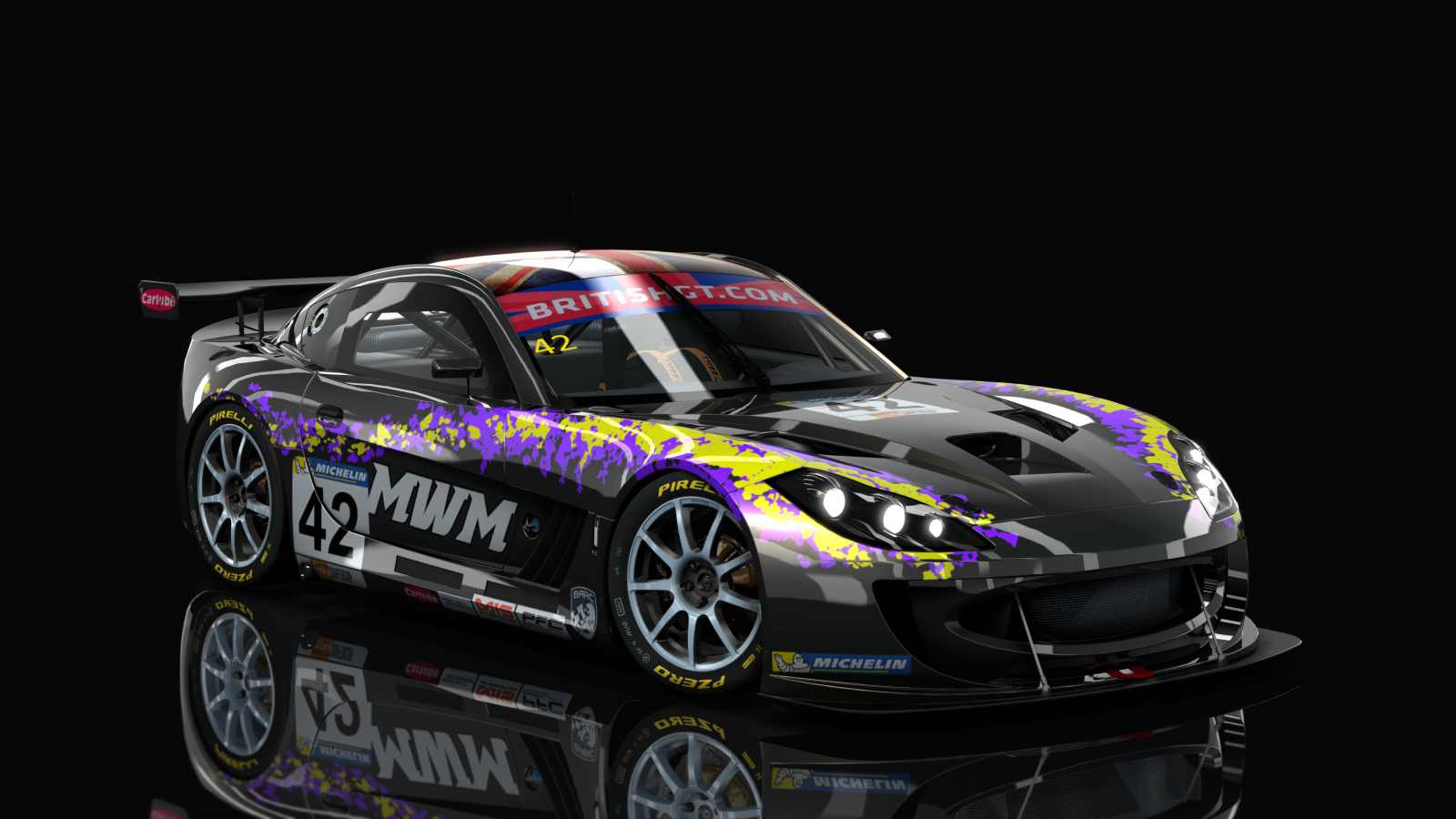 Ginetta G55 GT4 2017 LHD, skin MWM_Ginetta