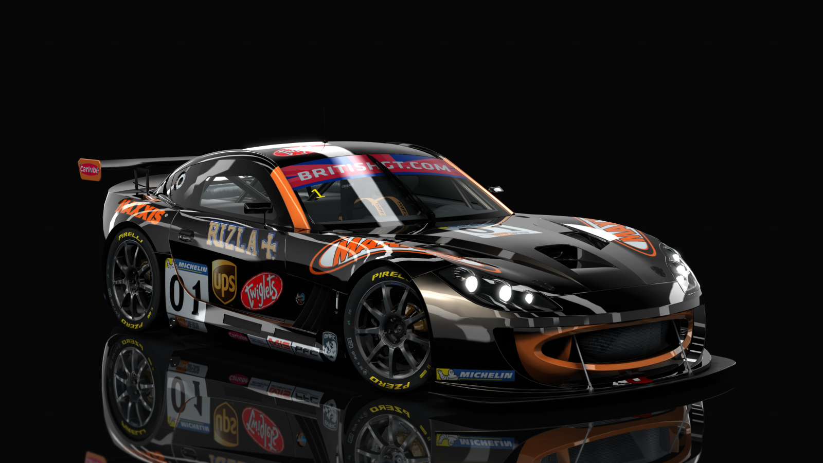 Ginetta G55 GT4 2017 LHD, skin Maxxis