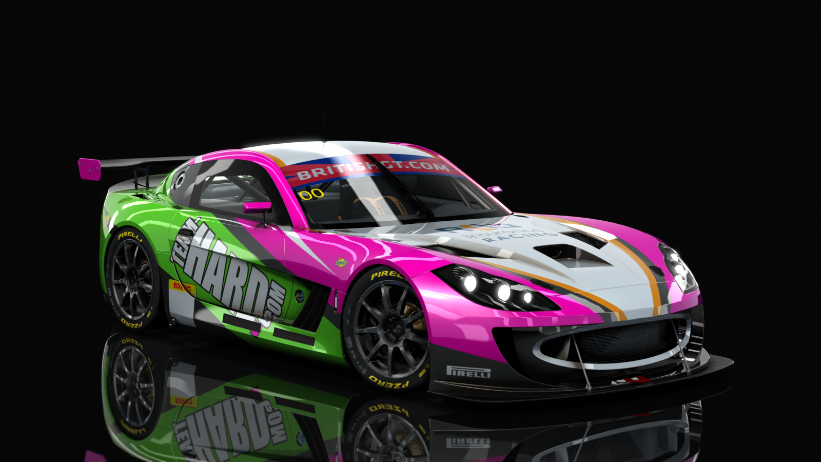 Ginetta G55 GT4 2017 LHD, skin Team_Hard_1