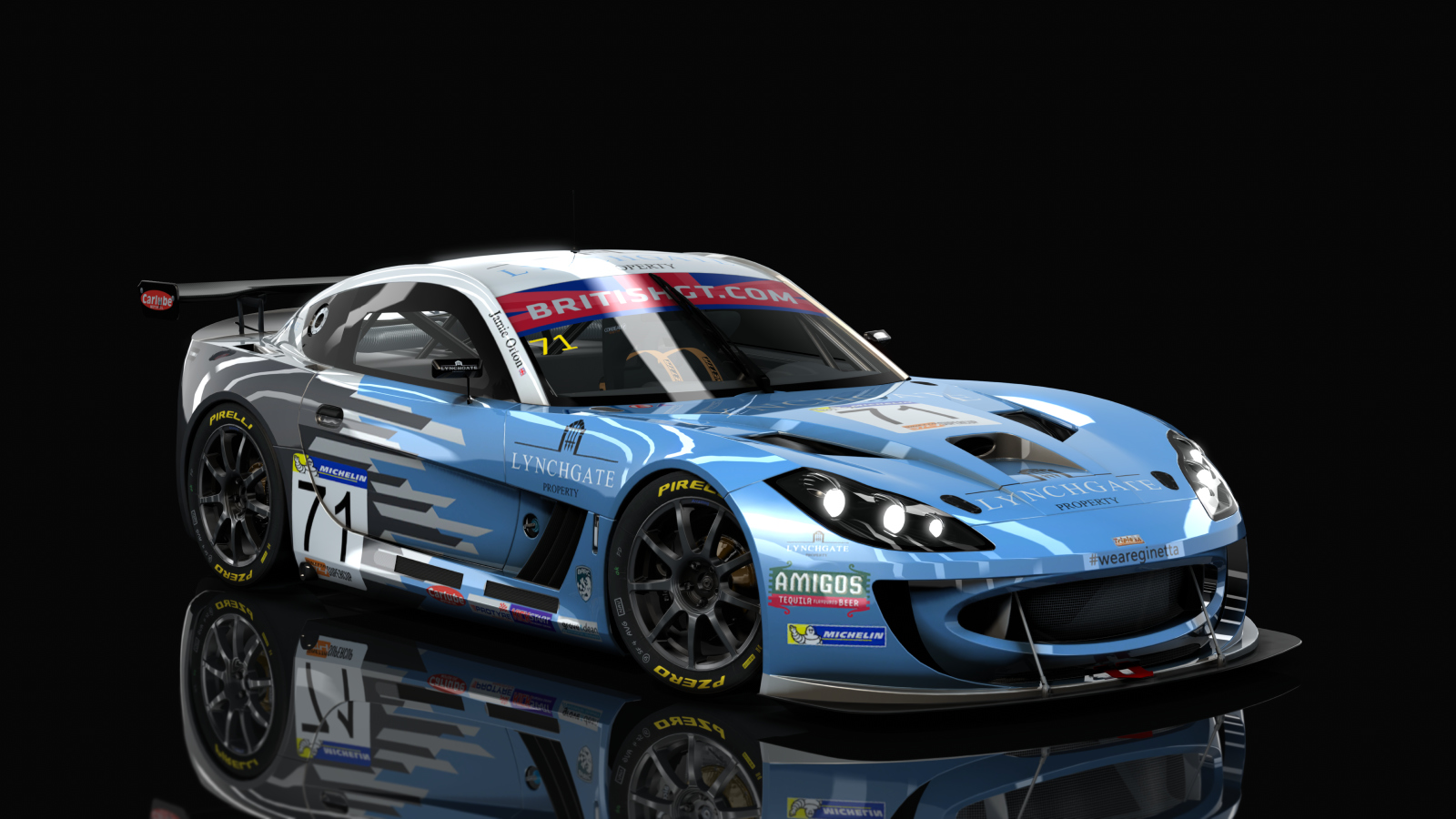 Ginetta G55 GT4 2017 LHD, skin Triple_M