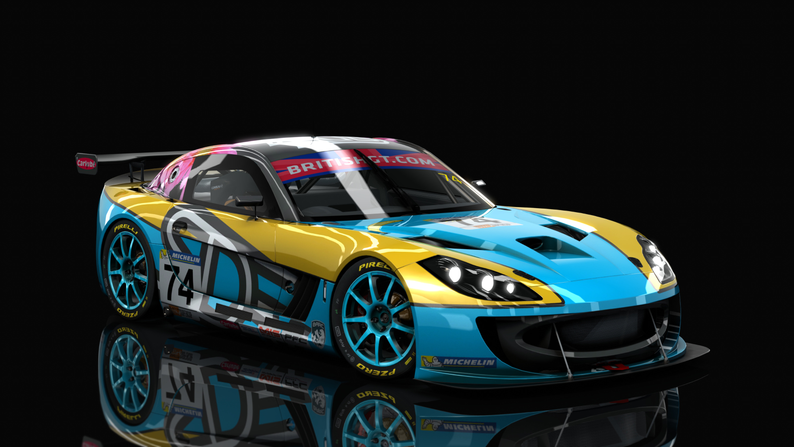 Ginetta G55 GT4 2017 RHD, skin Ihalainen