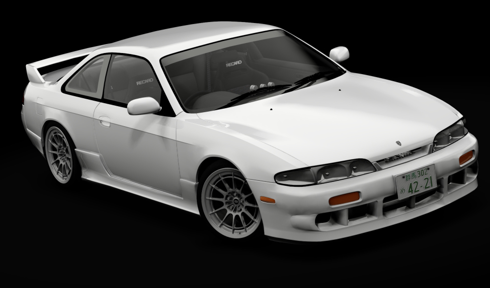 Nissan Silvia S14 Navan, skin super_white