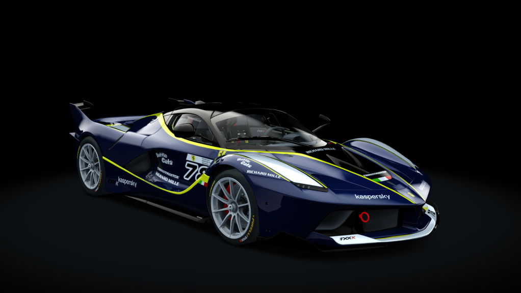 Ferrari FXX K, skin fes_2021_78_blu