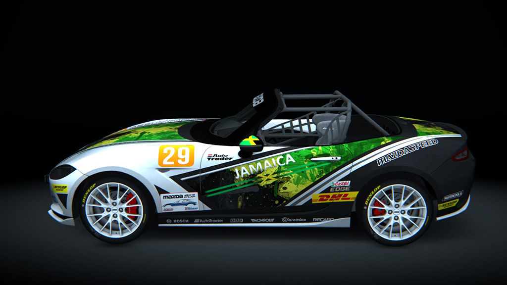 Mazda MX5 Cup, skin 29_JAMAICA