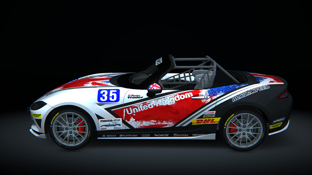 Mazda MX5 Cup, skin 35_UK