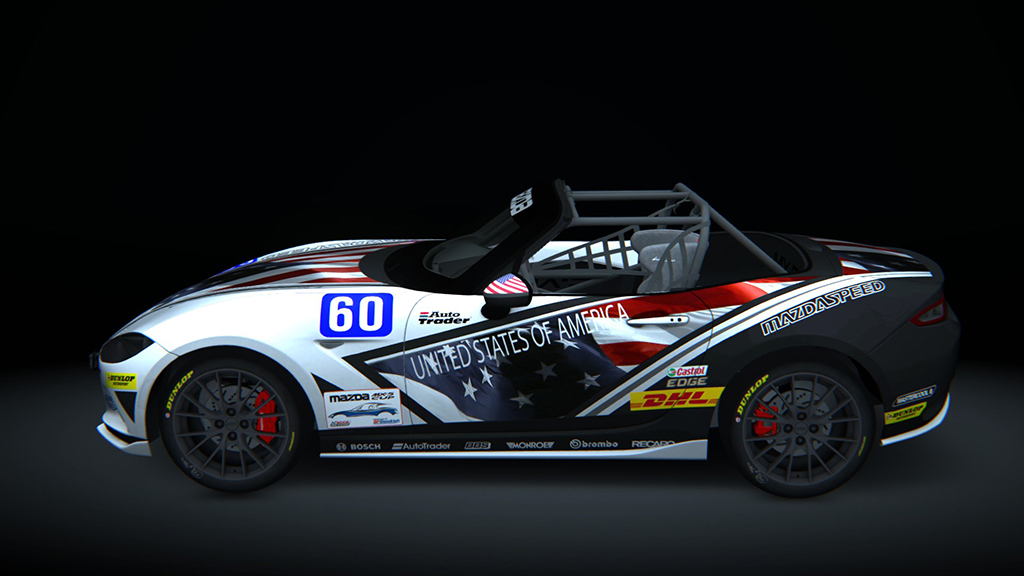 Mazda MX5 Cup, skin 60_USA