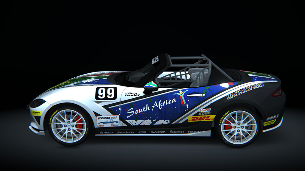 Mazda MX5 Cup, skin 99_SOUTH_AFRICA