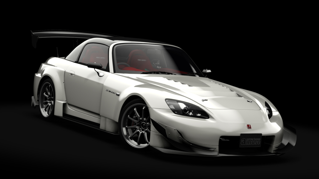 Honda S2000 Turbo GT1 Amuse (AP1), skin Amuse_White