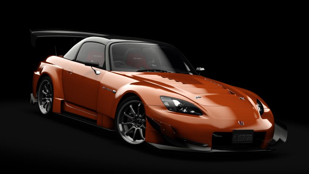 Honda S2000 Turbo GT1 Amuse (AP1), skin Imola_Orange