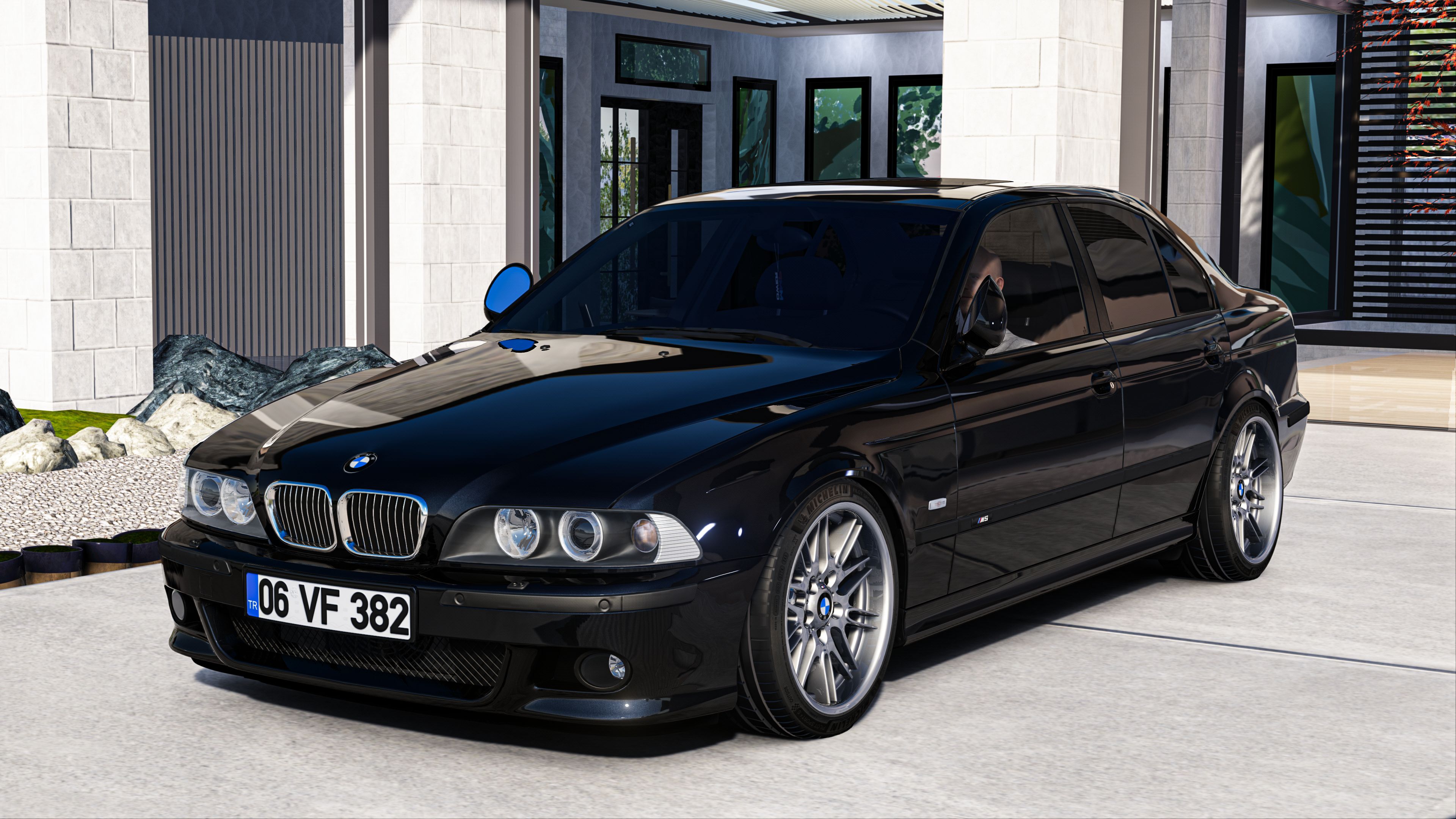 MMPOWER BMW E39 M5, skin cosmos_black_met