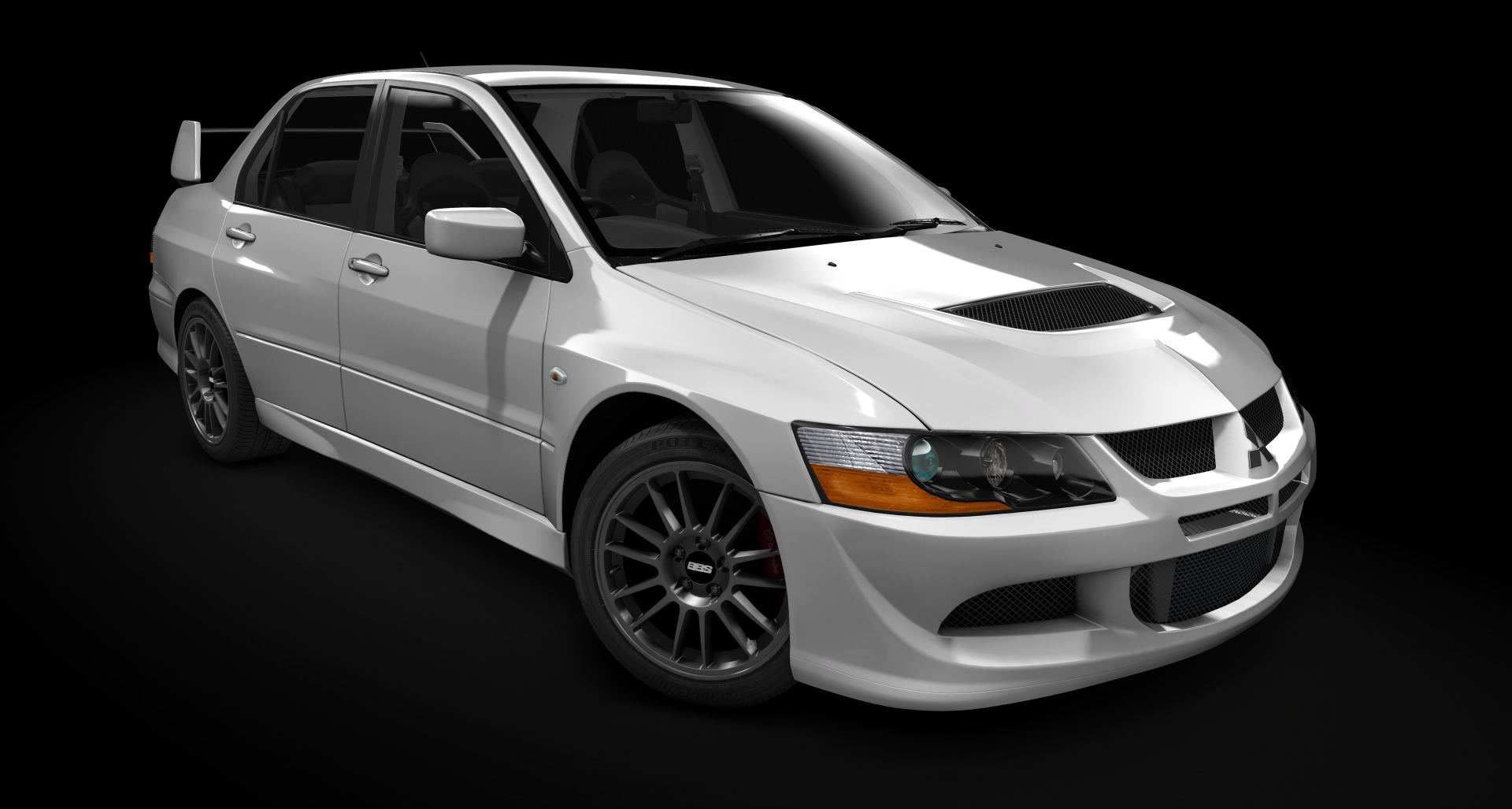 Mitsubishi Lancer Evolution VIII MR, skin 04_scotia_white