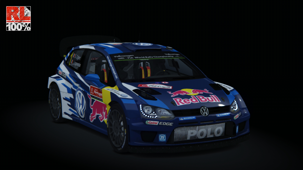 RL Volkswagen Polo WRC 2015, skin Ogier_Portugal_2015