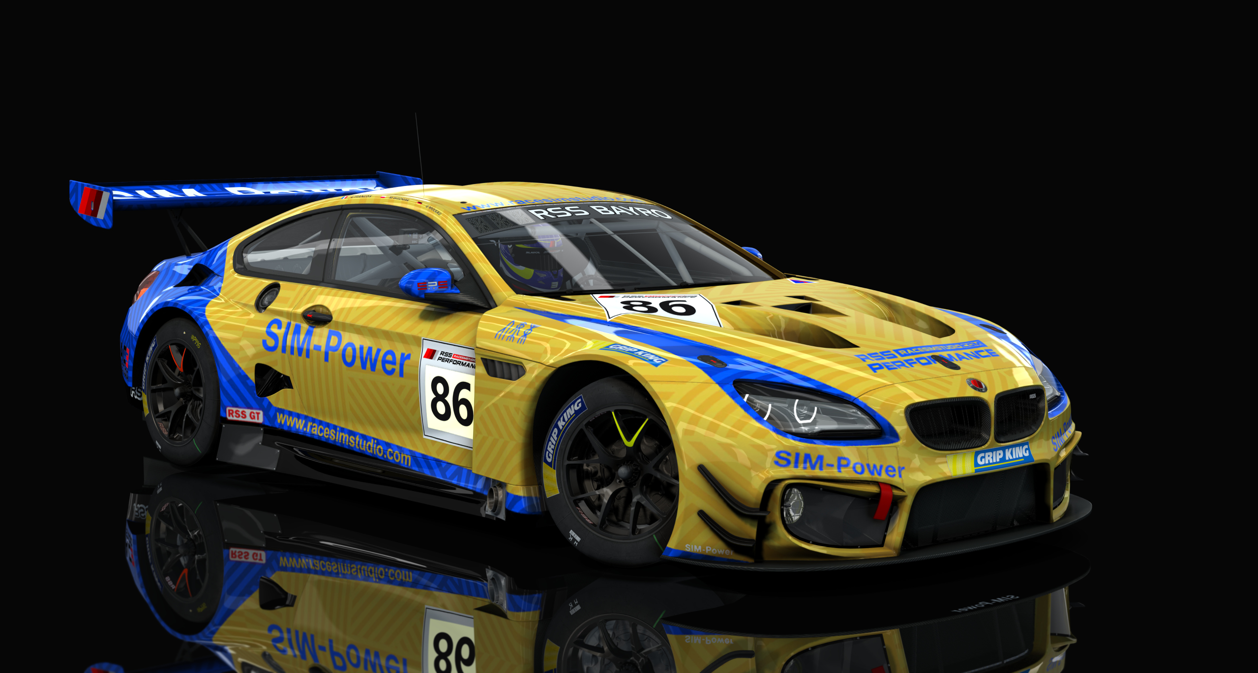 GT-M Bayro 6 V8, skin 05_sim_power_blue_gtm