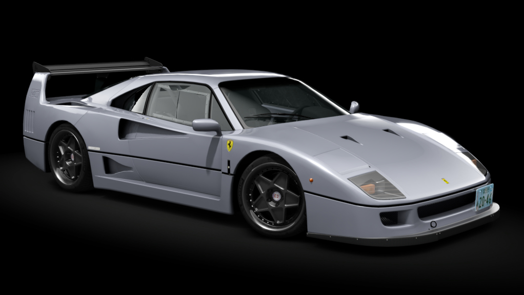 Ferrari F40 Custom, skin 07_grey