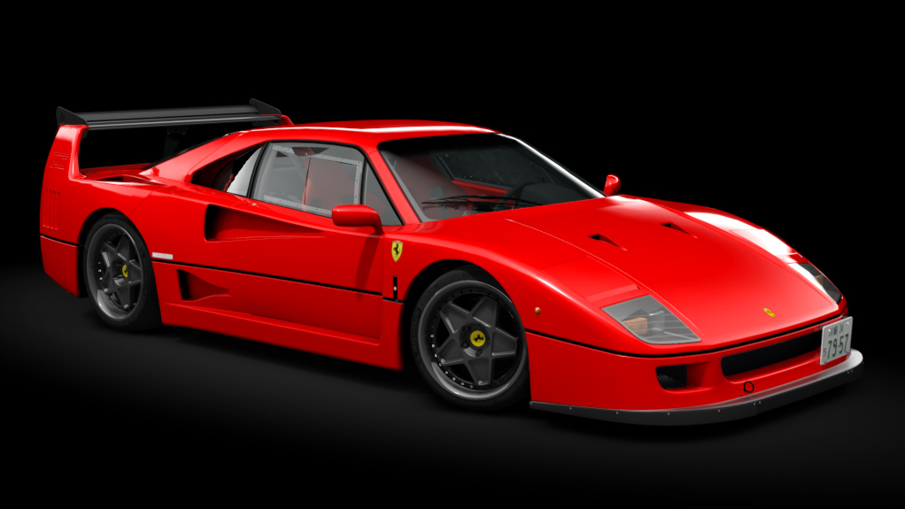 Ferrari F40 Custom, skin 12_red