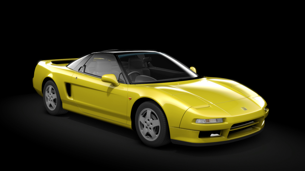 Honda NSX NA1, skin indy_yellow_pearl