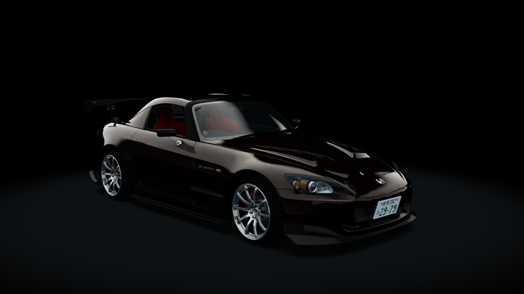 Honda S2000 (AP2 - Legendary), skin Deep_Burgundy