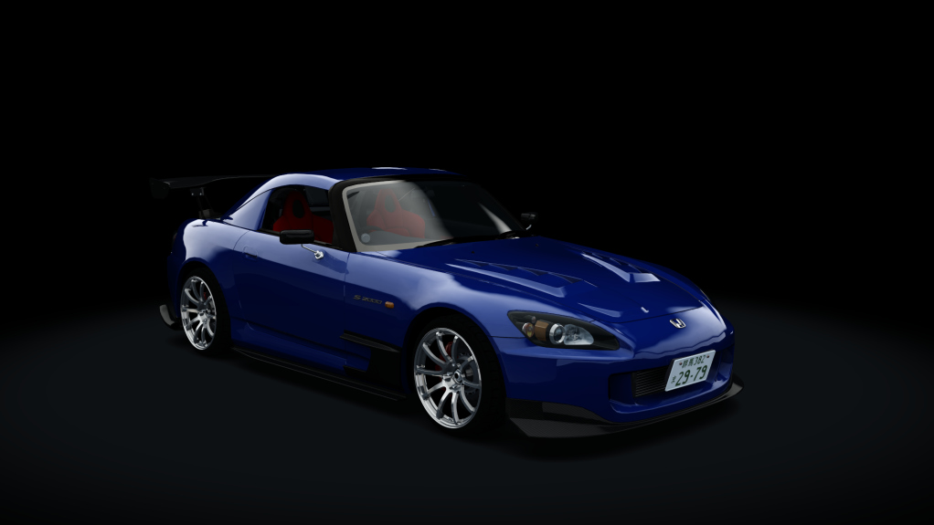 Honda S2000 (AP2 - Legendary), skin Laguna_Blue