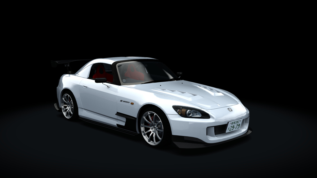 Honda S2000 (AP2 - Legendary), skin Platinum_White