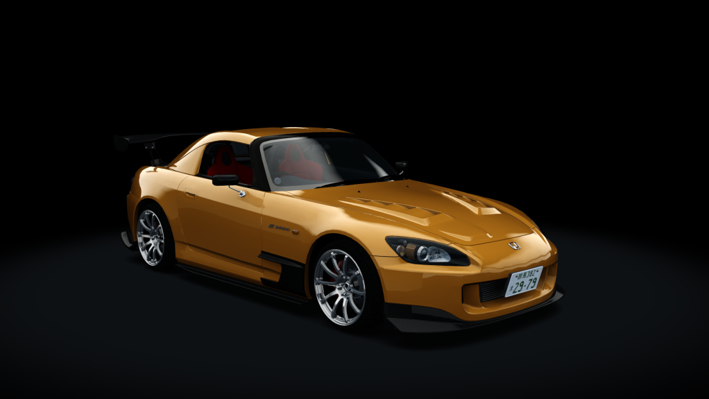 Honda S2000 (AP2 - Legendary), skin Rio_Yellow